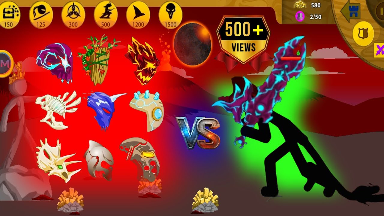 All Helmet Logos vs Boss in Stick War Legacy! Who is Strongest?😱😱