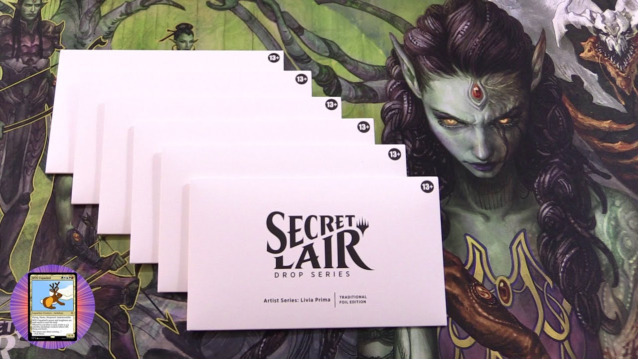MTG Secret Lair: June 2022 Superdrop Foil Bundle Unboxed