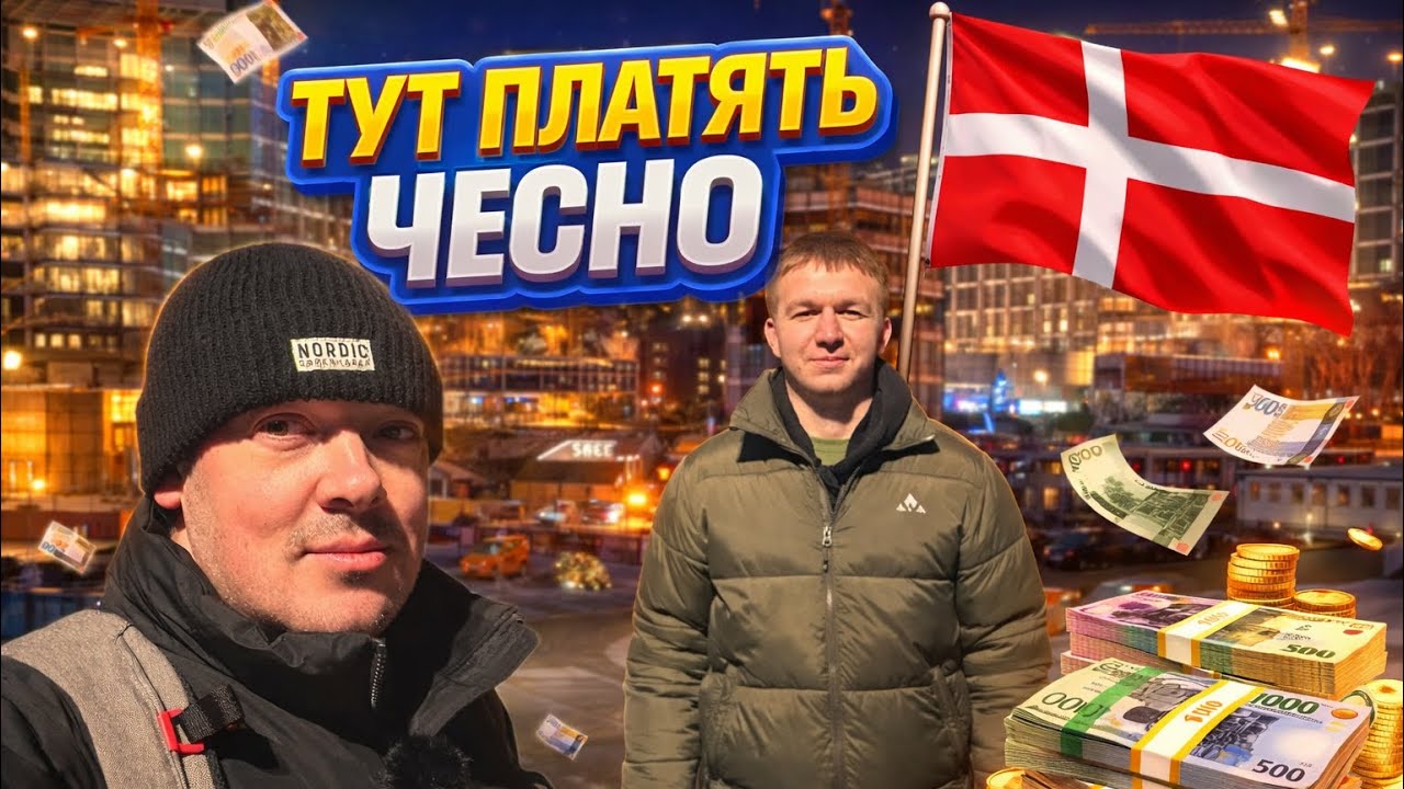 ЗНАЙШОВ РОБОТУ В ДАНІЇ БЕЗ МОВИ 🇩🇰ПРАЦЮЄШ — ЗАРОБЛЯЄШ 💪💶