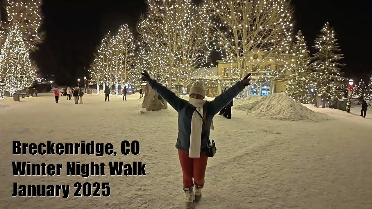 Breckenridge Winter Night Walk