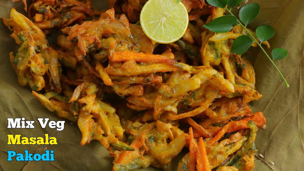 Mix Veg Pakoda | Veg Pakoda in Telugu | ఈ కూరగాయలన్నీ వేసి ఇలా పకోడీ చేయండి చాలా ఇష్టంగా తింటారు