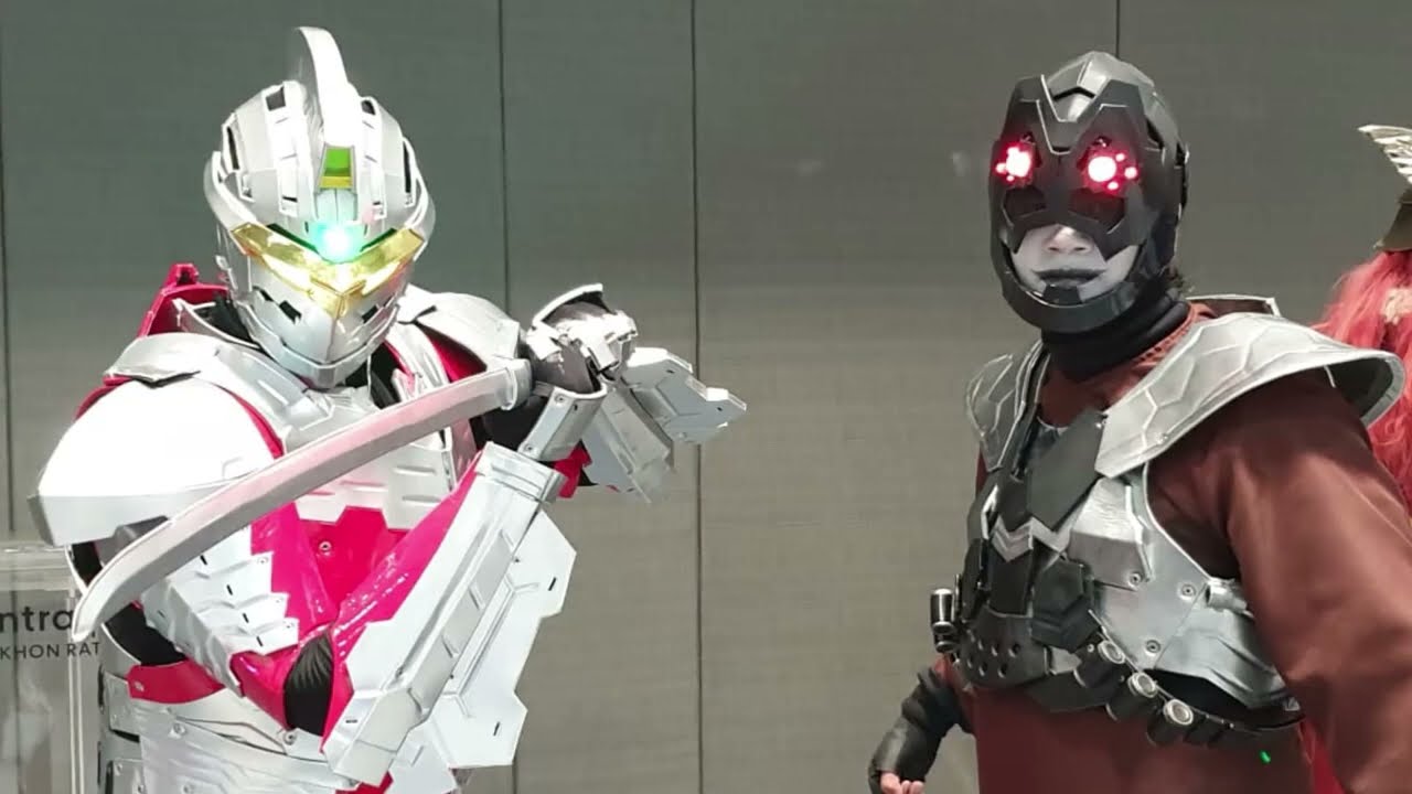 Ultraman Cosplay Performance by C4Team  [Ultramanseven vs Alian bell]