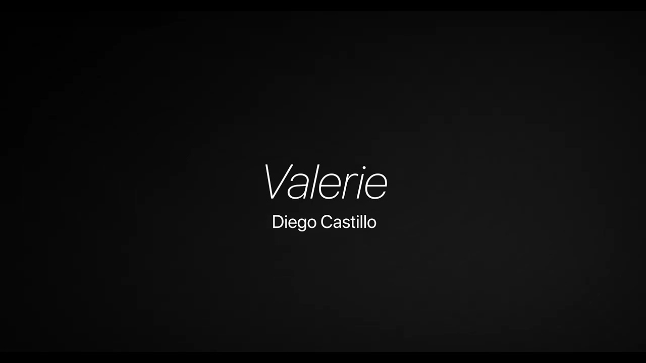03 - Valerie (Cover) | Diego Castillo