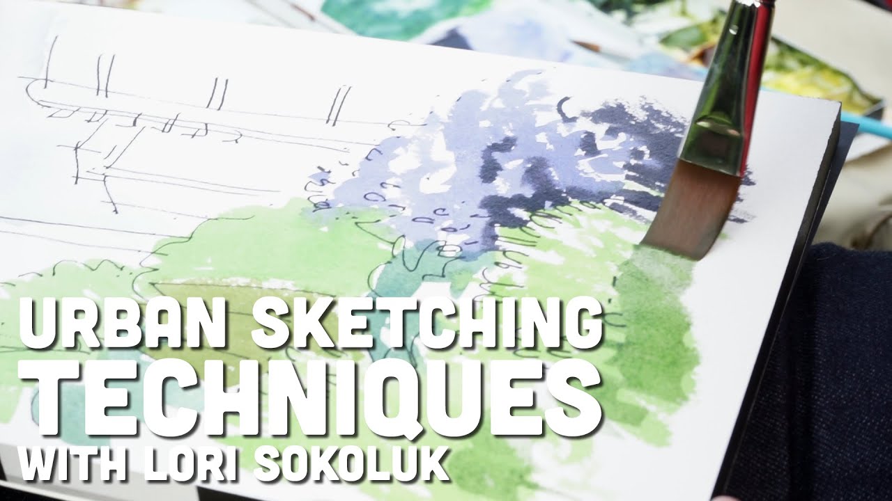 Line and Wash: Urban Sketching Techniques with Lori Sokoluk