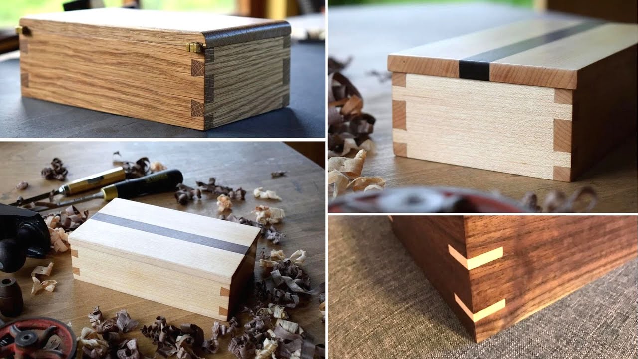 Les techniques du Menuisier,  Comment fabriquer une bo&icirc;te en bois