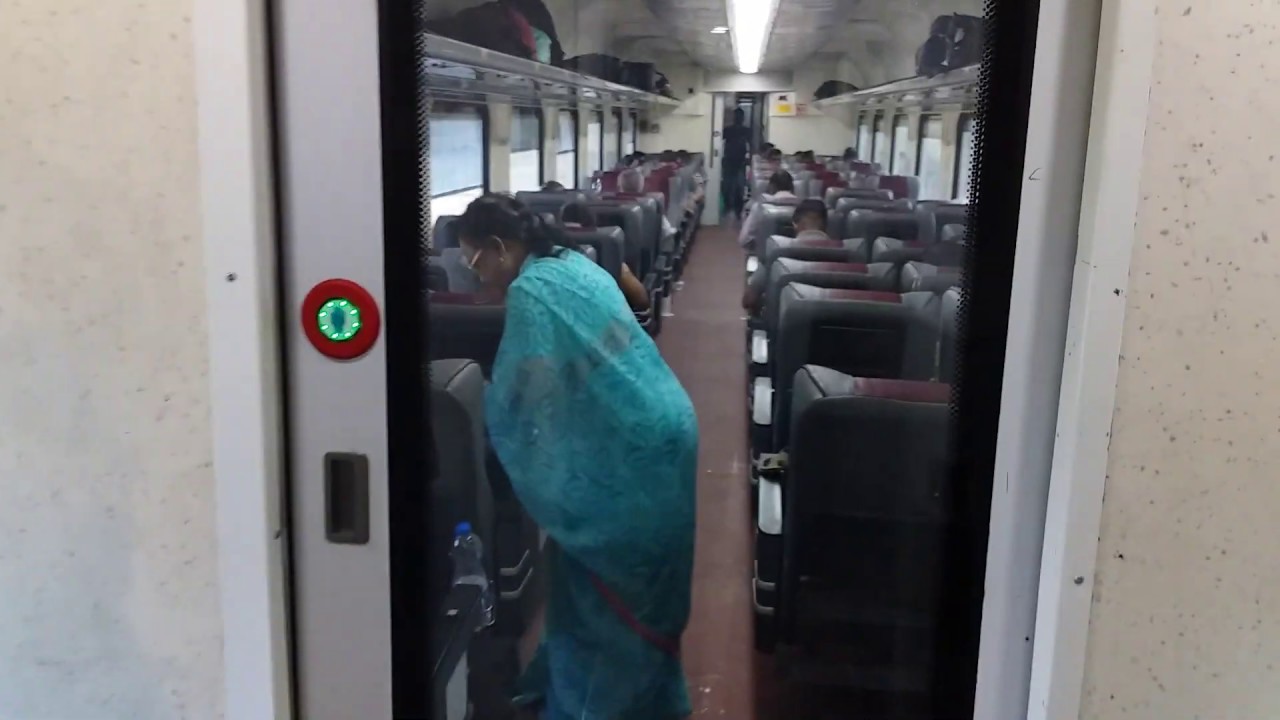 TEJAS Express train from Chennai to Madurai - Challenging airline travel