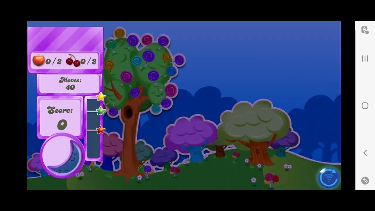 No possible switches Candy Crush Dreamworld Odus Fall Down chocolate