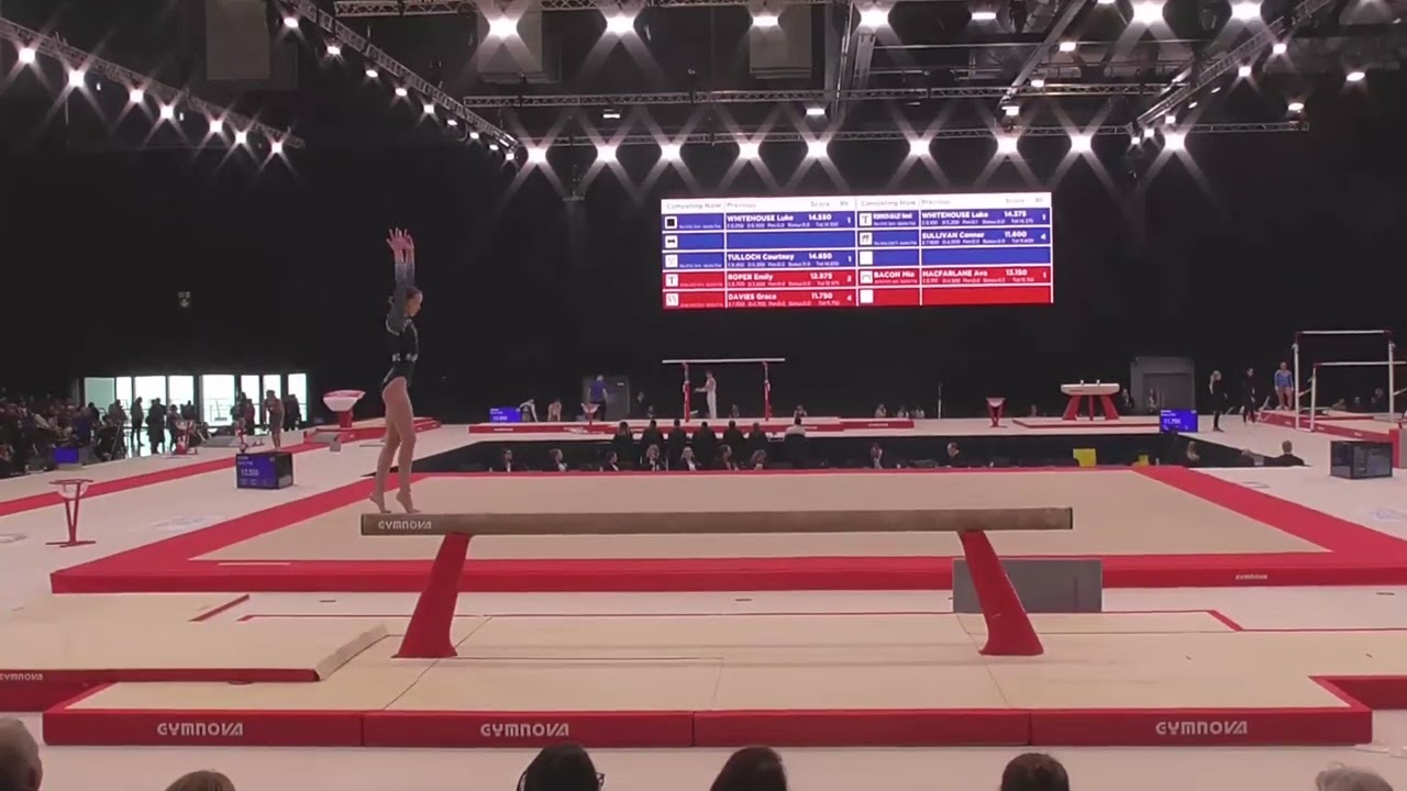 Mia Bacon - BRONZE-Beam-WAG JNR App-2023 Gymnastics British Championships
