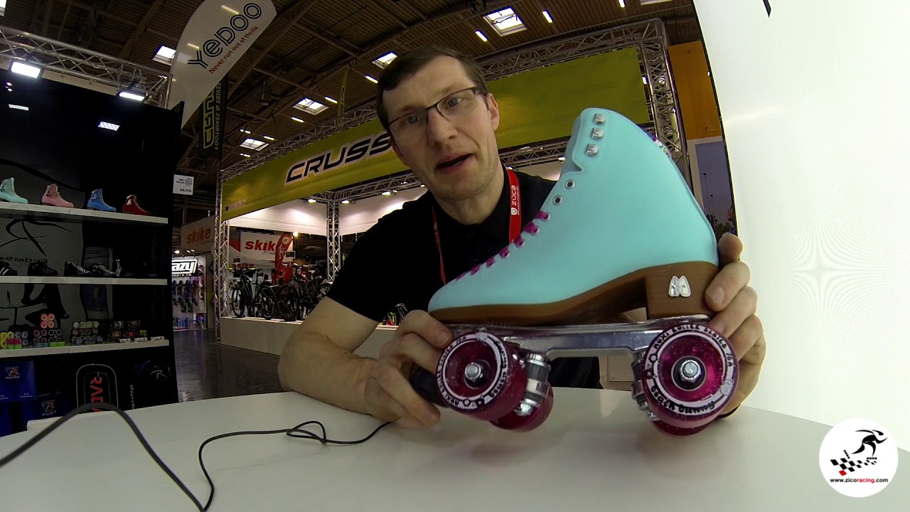 ISPO 2018 - Wrotki Riedell Moxi Beach Bunny PL
