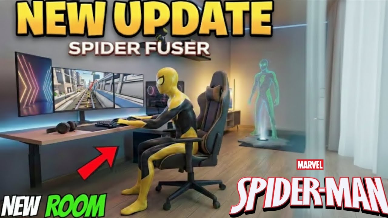 ❤️New update 🤯 spider fuser 🤩and new room