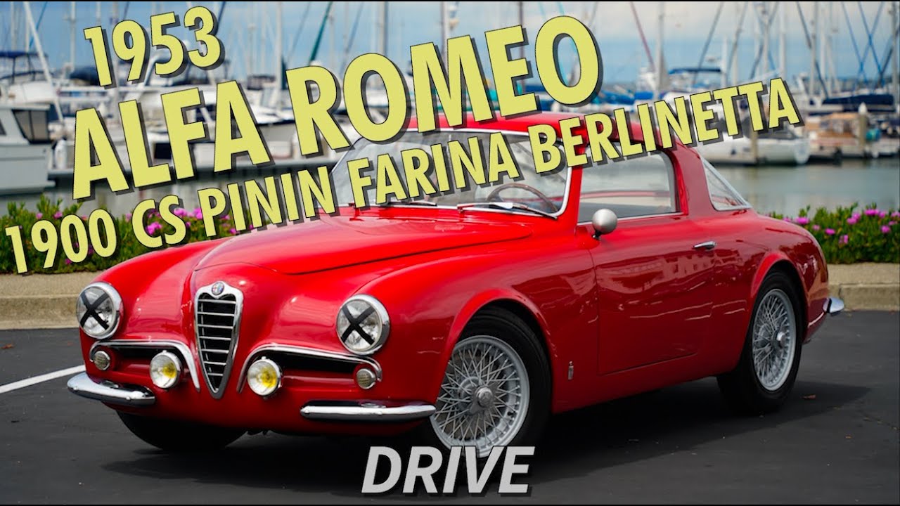 Drive - 1953 Alfa Romeo 1900 CS Pinin Farina Berlinetta