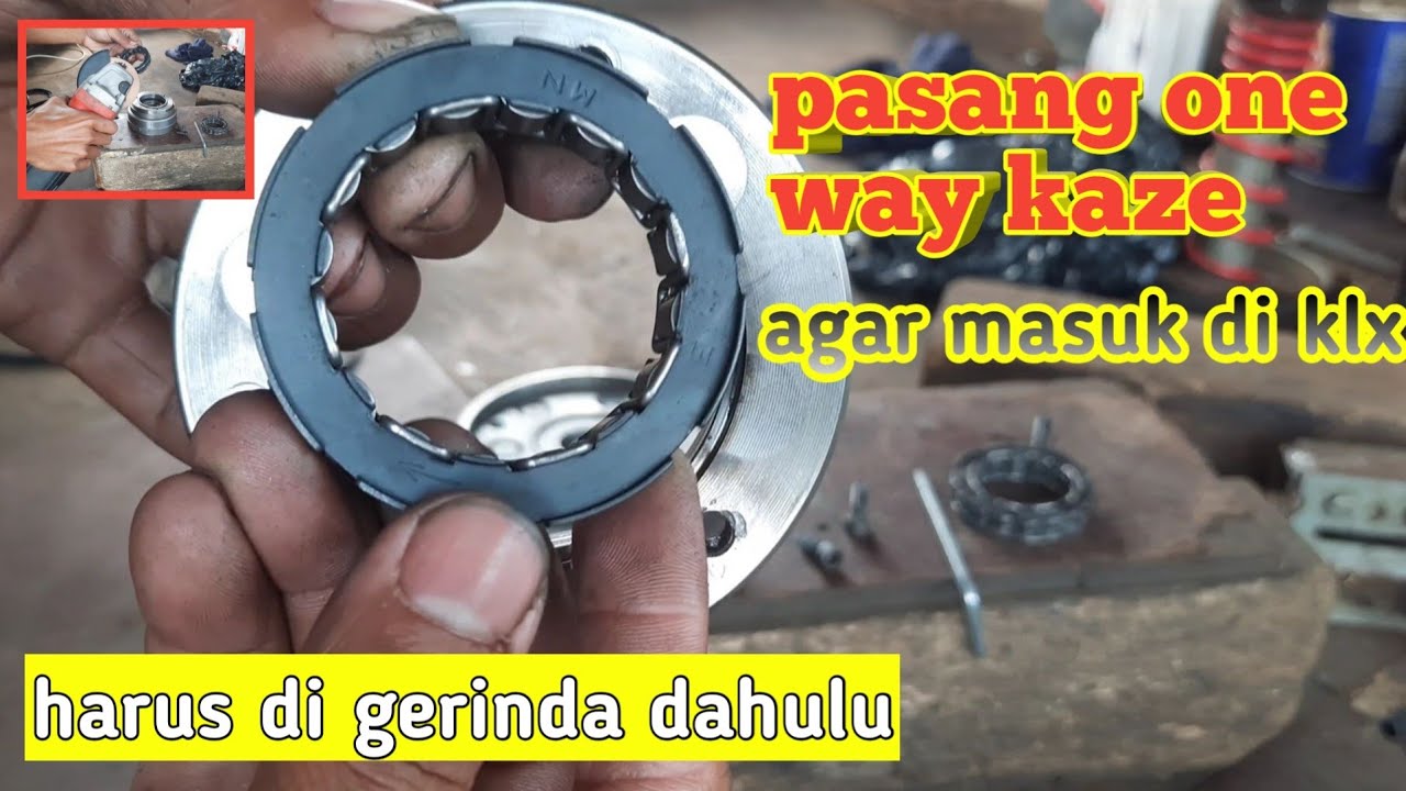 Cara pasang one way kaze di klx yang benar