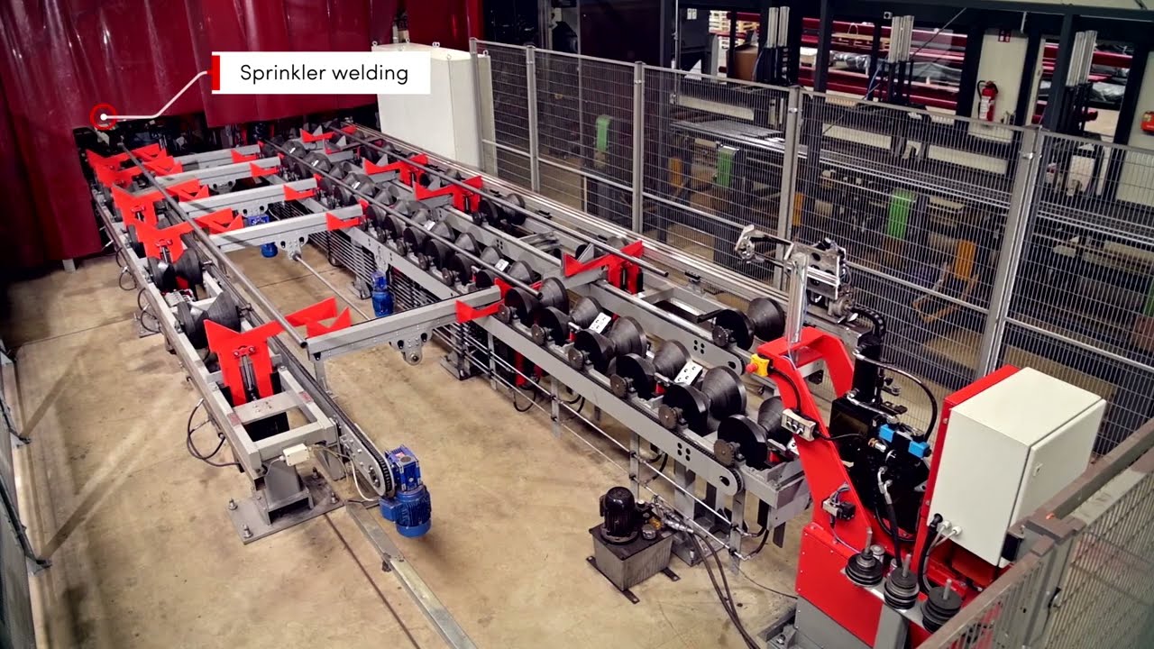 Valk Welding Sprinkler System