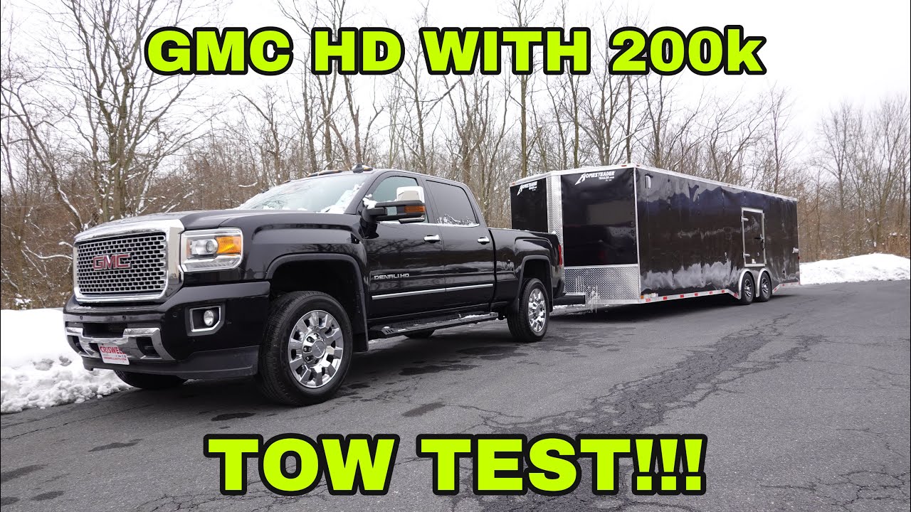 Towing 10k With A GMC Sierra 2500 Duramax With 200k Miles | Is It More Reliable Than RAM Cummins?