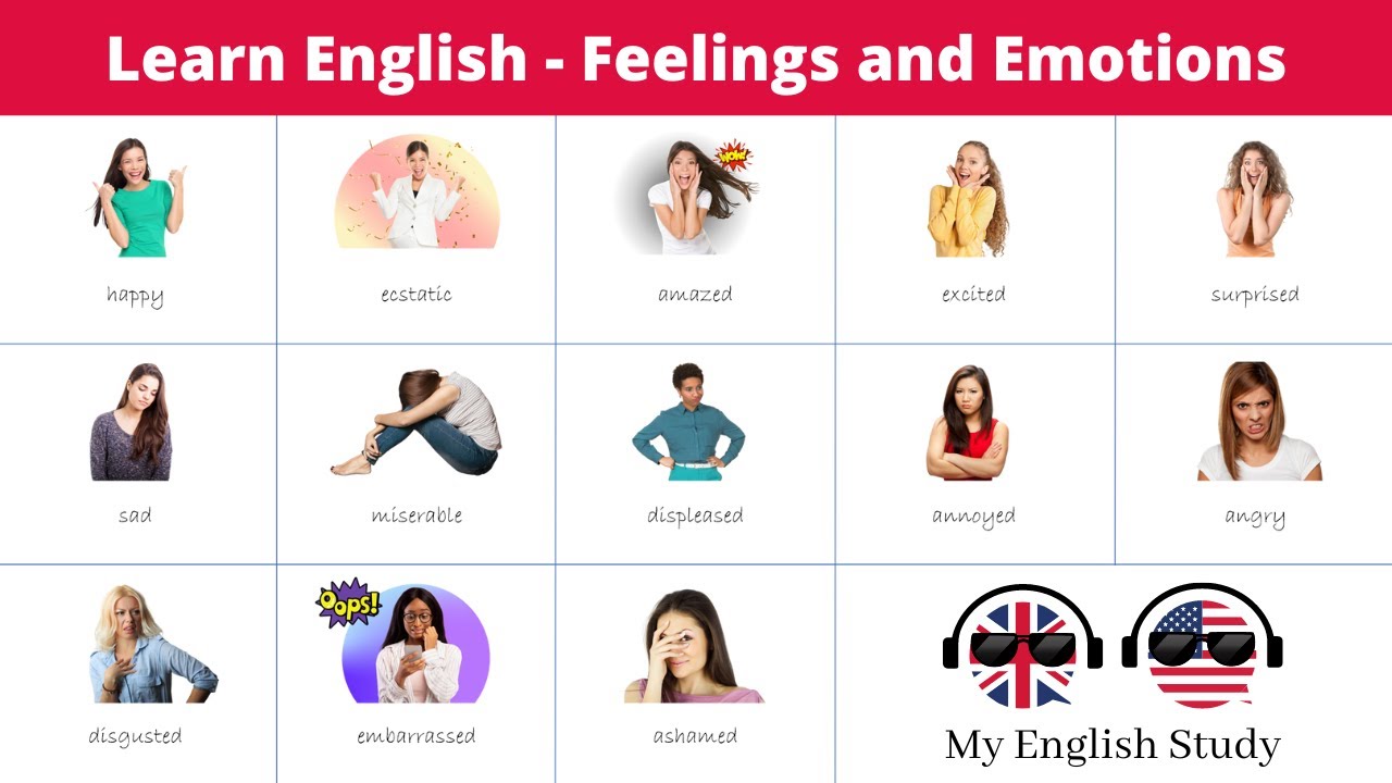 Learn English Vocabulary #13 | Feelings and Emotions