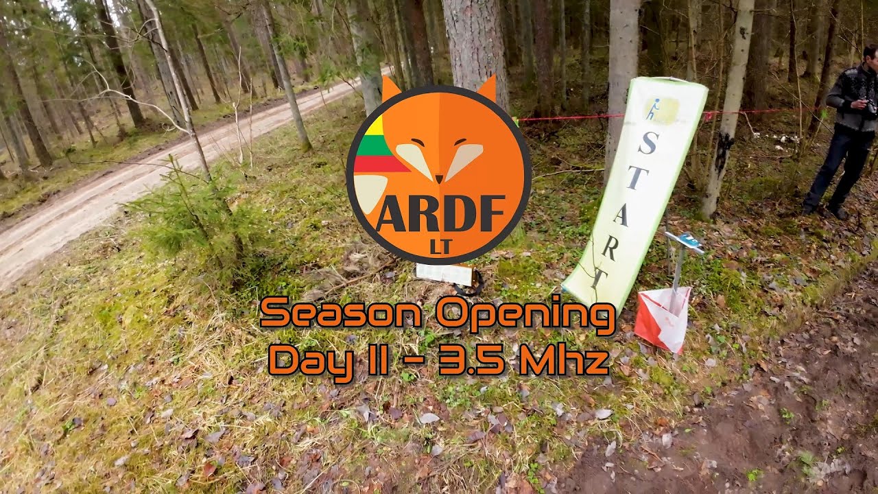 #ARDF 2024 - Season Opening - Day II - 3.5Mhz - #FullRun