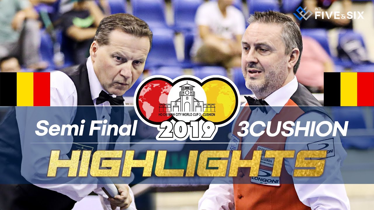 Semi Final - 에디 멕스 Eddy MERCK vs 프레드릭 쿠드롱 Frederic CAUDRON. H/L [Ho Chi Minh World Cup 2019]
