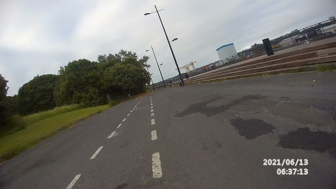 NCN 14 - Ellison street along Hebburn Marina to the Gateshead boundary