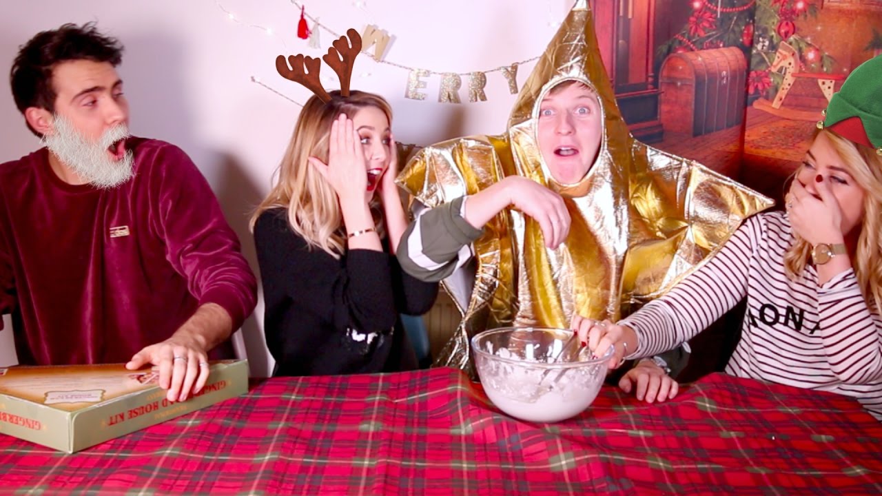 ZALFIE VS SOPPY || GINGER BREAD CHALLENGE