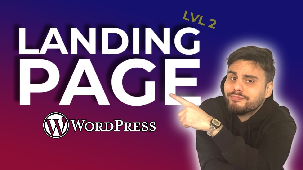Cómo diseñar una landing page con WordPress GRATIS (Gutenberg) PARTE 2