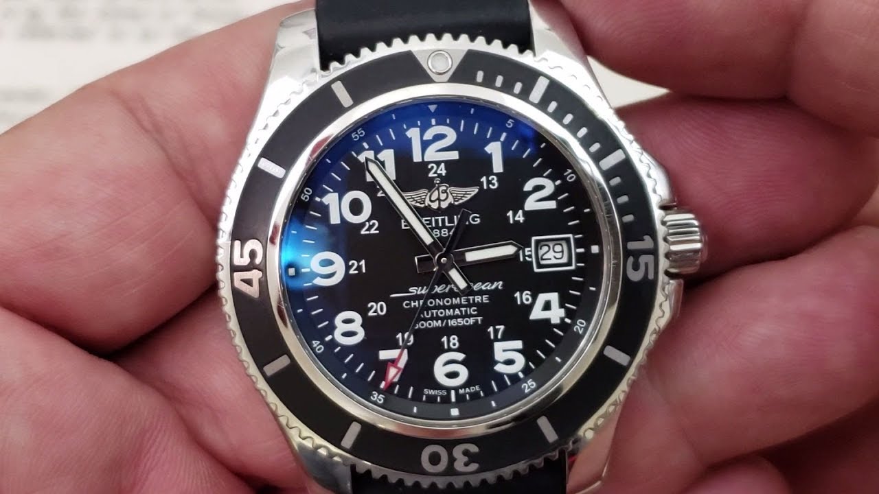 Breitling Superocean II-1 year overview