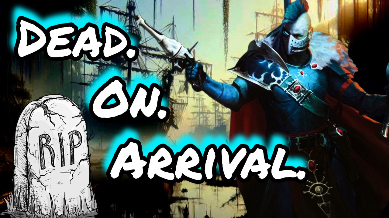 The New Aeldari Corsairs Are One Foot In the GRAVE...- 