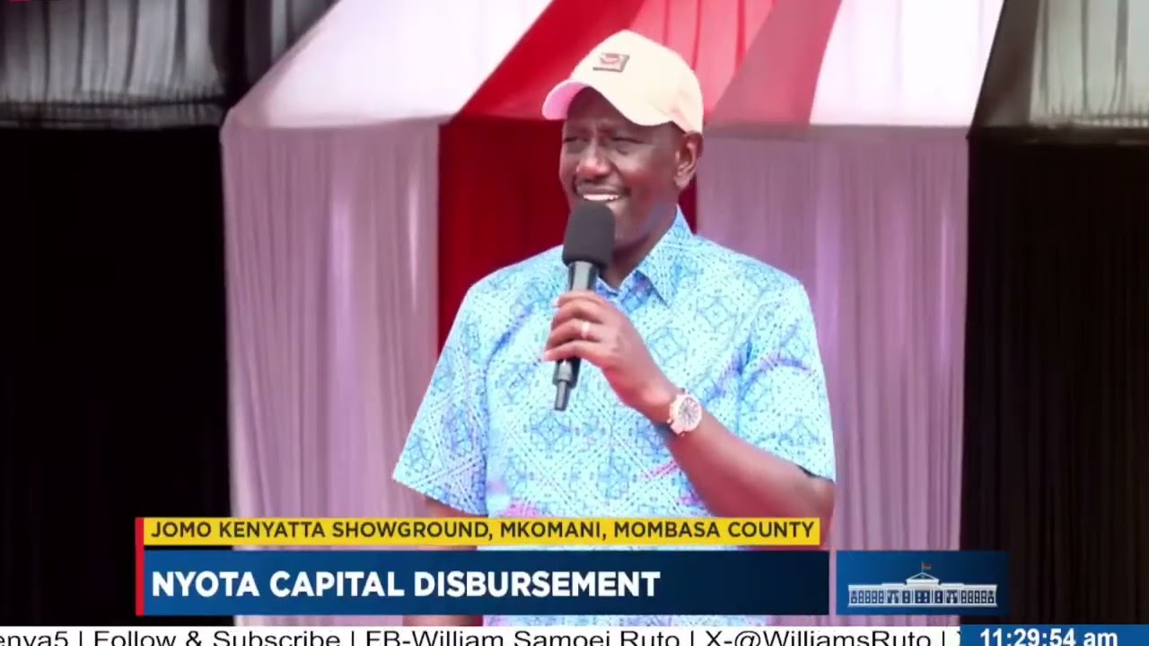Nasikia Wale Wapinzani wangu Wanapanga Maandamano!Huko nitawatimua Mpaka Waje Hapa!Ruto  Vows!