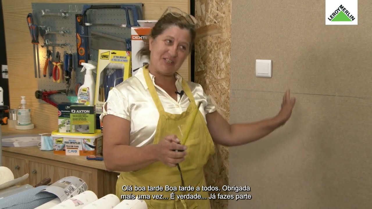 Como aplicar papel de parede | LEROY MERLIN