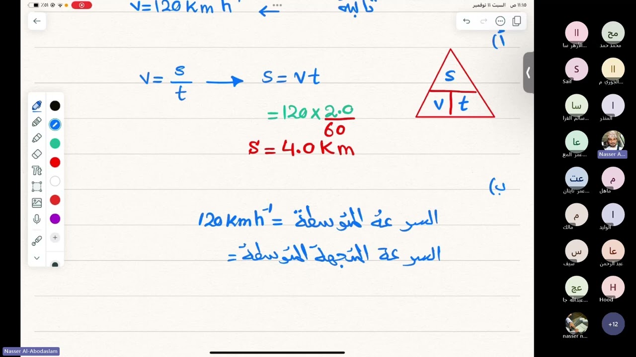 حل أسئلة نهاية الوحدة الثانية من كتاب الطالب  فيزياء 11 من السؤال 1 إلى 7