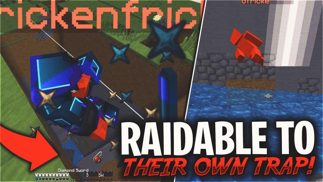 I MADE THEM RAIDABLE WITH THEIR OWN TRAP... (SOLO) | Minecraft HCF