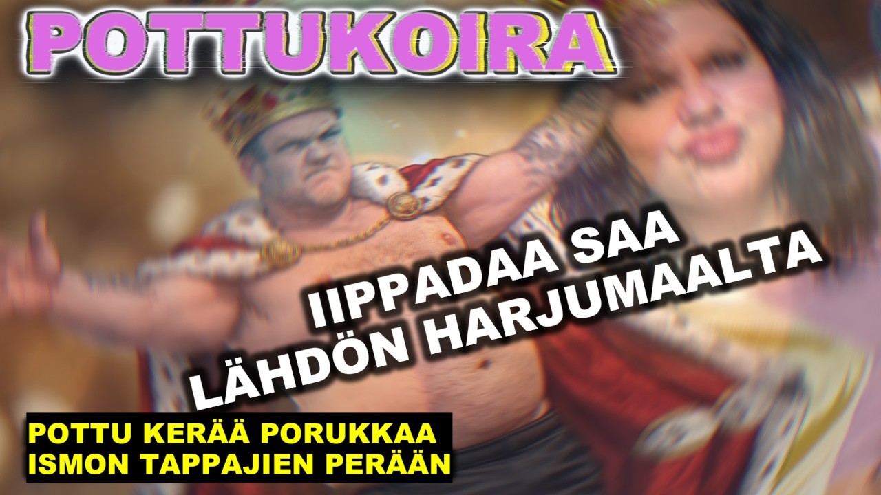 POTTUKOIRA & IIPPADAA: Iippadaa saa l&auml;ht&ouml;passit koska ei juo tarpeeksi #tubetus