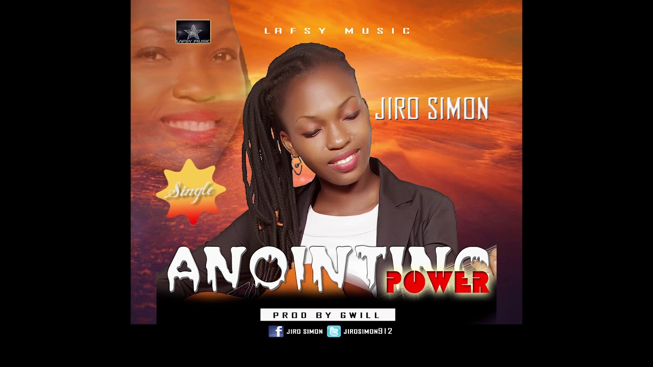 JIRO SIMON   Anointing Power (Official Animated Audio)