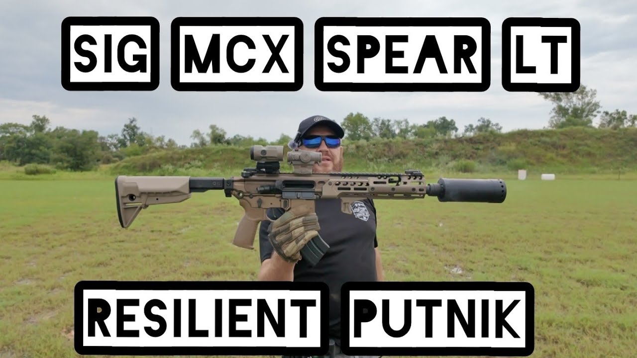 SIG MCX Spear LT 7.62x39 w/Resilient Putnik.