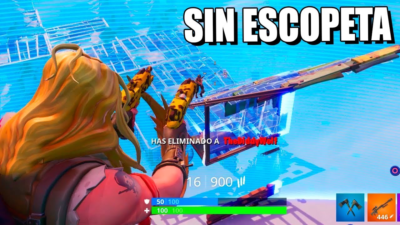 LO MEJOR!! **SIN ESCOPETA** FORTNITE