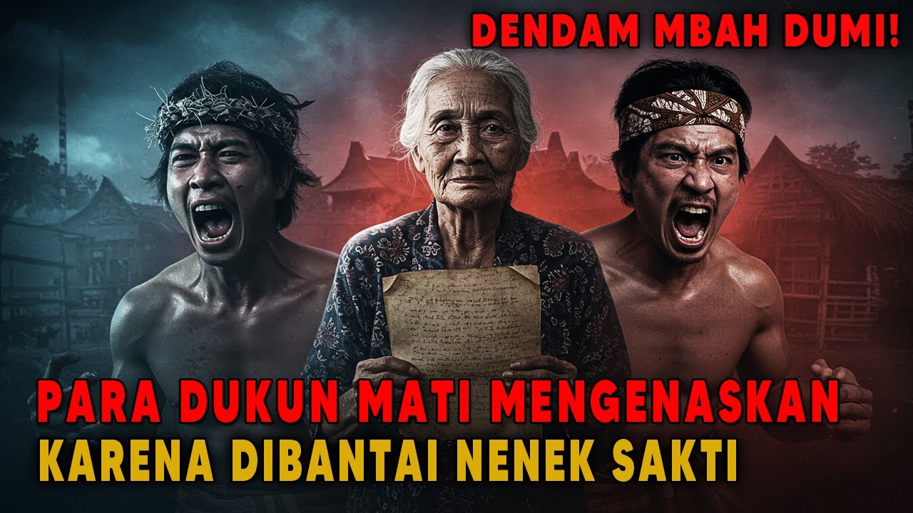 PARA DUKUN MATI MENGENASKAN DIBANTAI NENEK SAKTI YANG CUCUNYA JADI TUMBAL