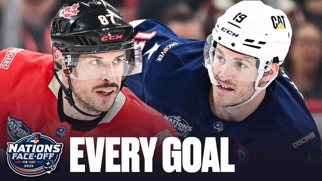Every USA & Canada Goal From 2025 4 Nations Face-Off