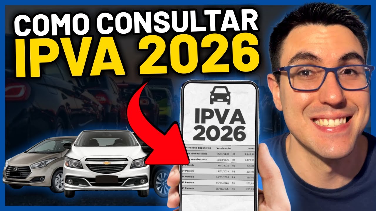 IPVA 2026 Chegou! Veja AGORA Quanto Vai Pagar de IPVA 2026 e Licenciamento do seu Ve&iacute;culo