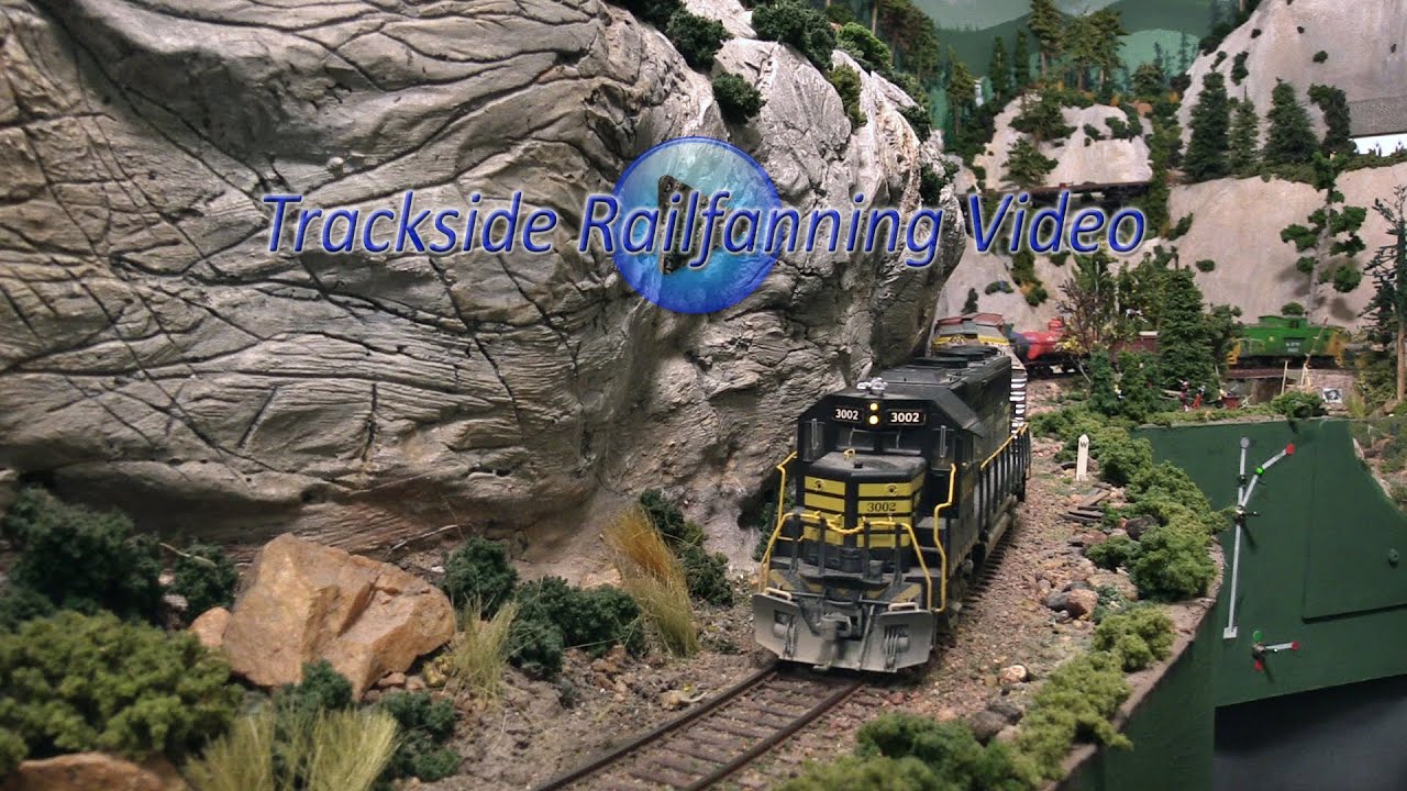 Railfan this garage sized model railroad, the Spring River & Western Railroad Company in HO