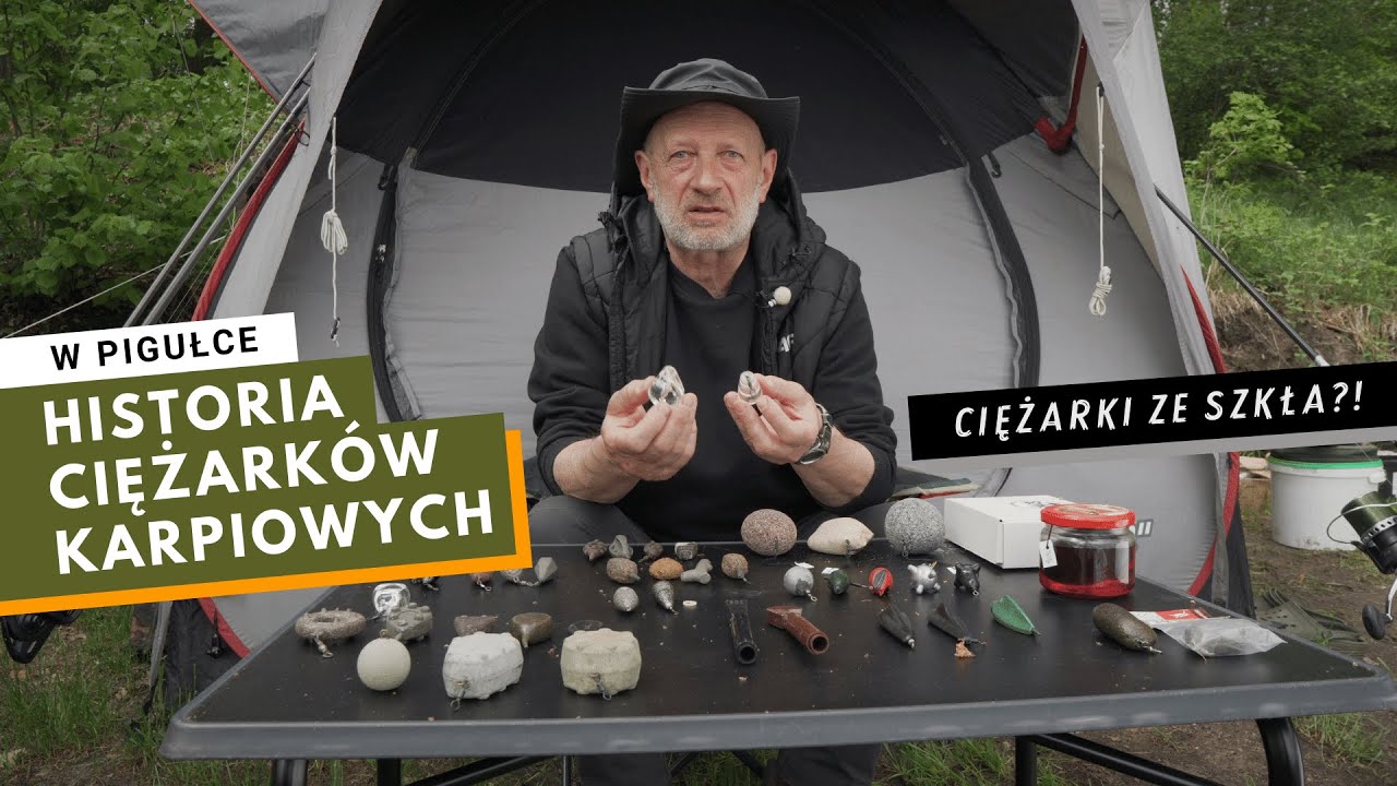 Ciężarki ze szkła? Historia ciężarków karpiowych w pigułce
