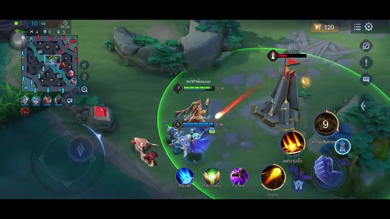 ROV Ignis กดโซโล่มาเจอทีมอย่างดี จบอย่างไว #rov #rovthailand #rovตีป้อมกัน #game 