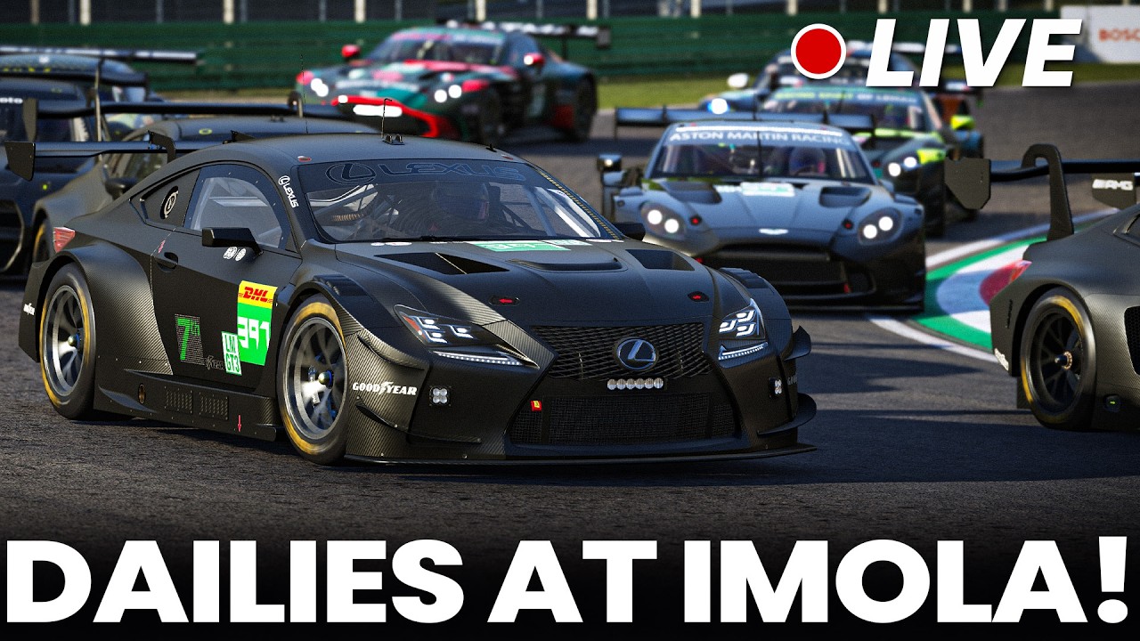 Sunday Stream?? Some more Imola Action | New Soelpec !wheel | LMU LIVE