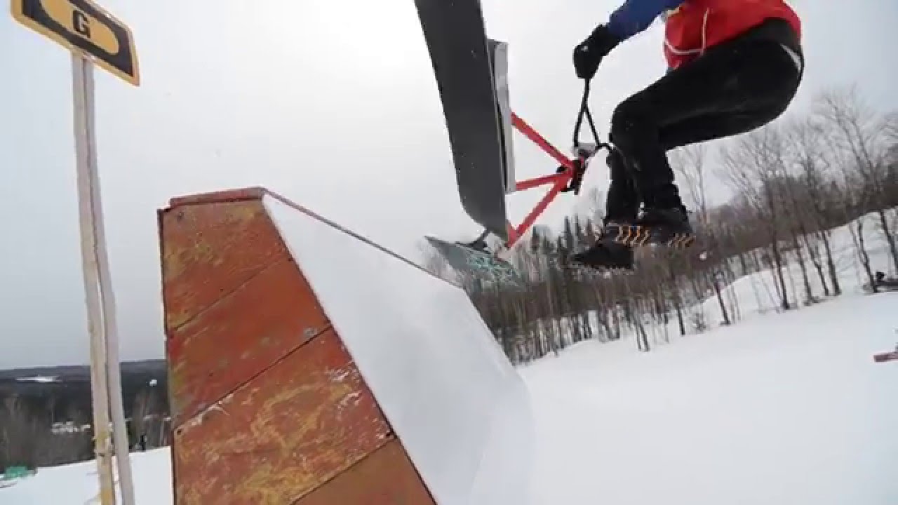 Une journée au Mont-Orignal ! Snowscoot Freestyle