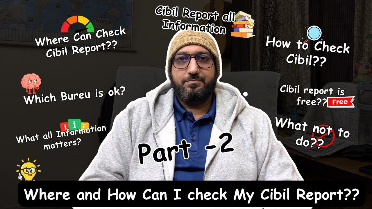 Where and How Can I check My Cibil Report??