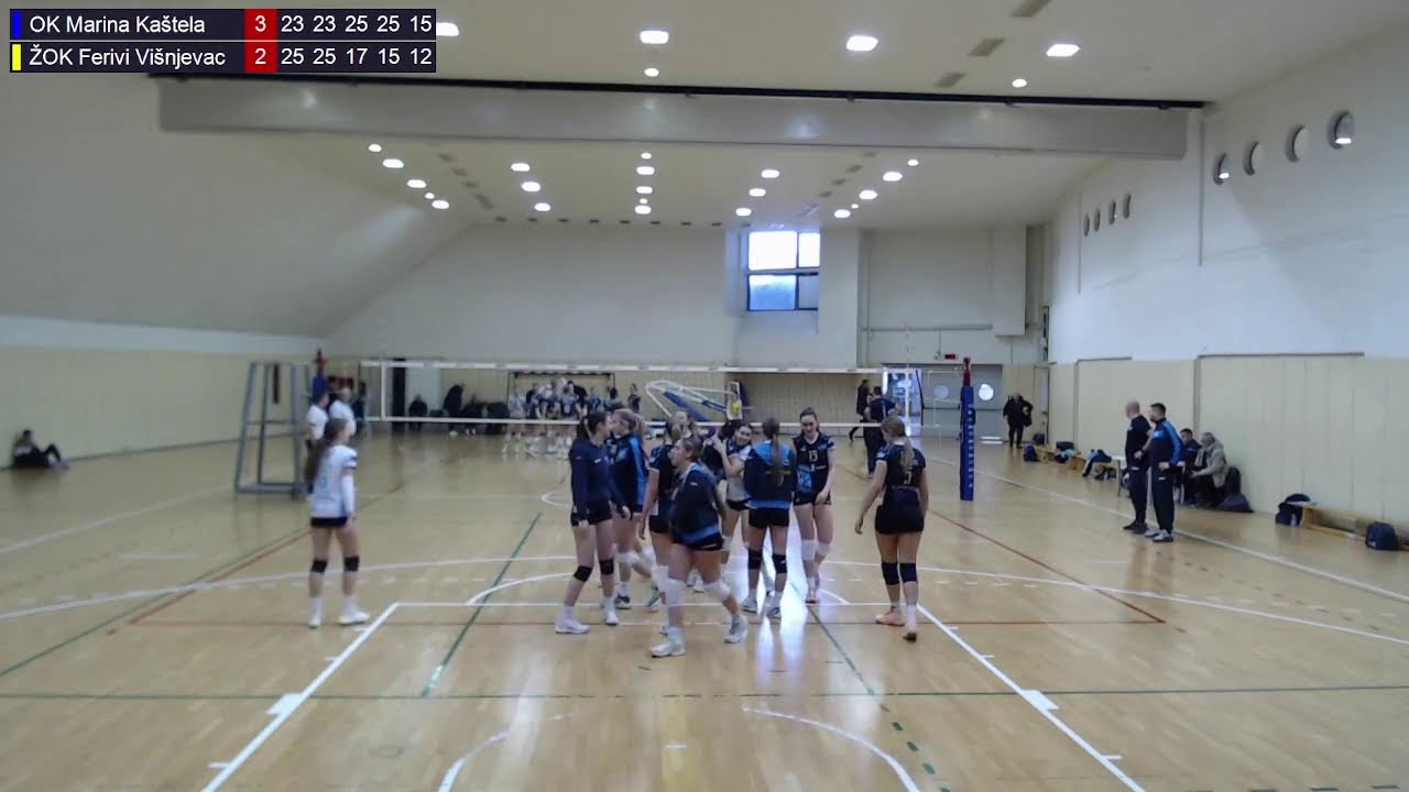 17.1.2025. PH JUNIORKE, GRUPA B, OK MARINA KAŠTELA - ŽOK FERIVI VIŠNJEVAC