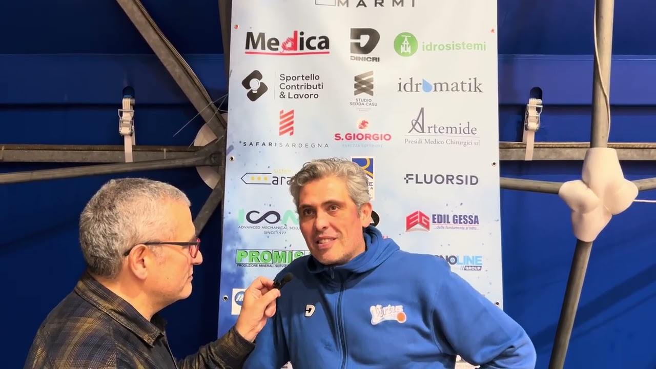 L’intervista a coach Staico dopo la vittoria contro Costa Masnaga ⚪️🔵