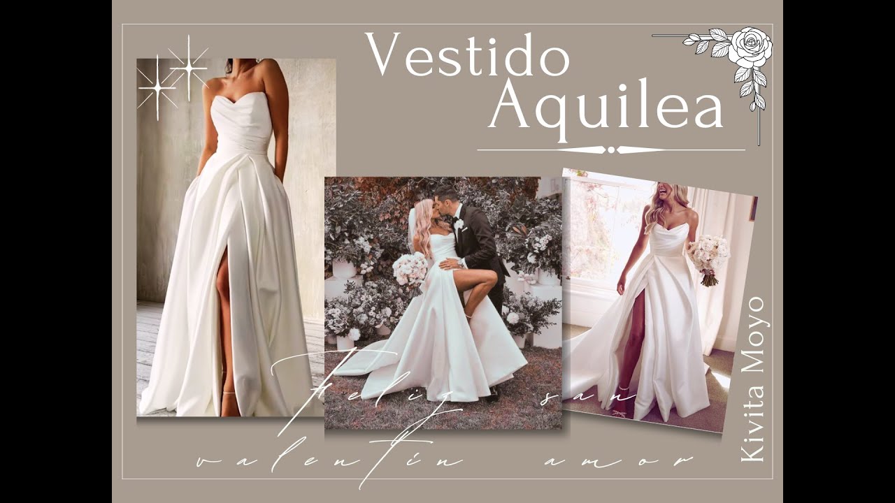 VESTIDO AQUILEA - Falda con triple cruce.