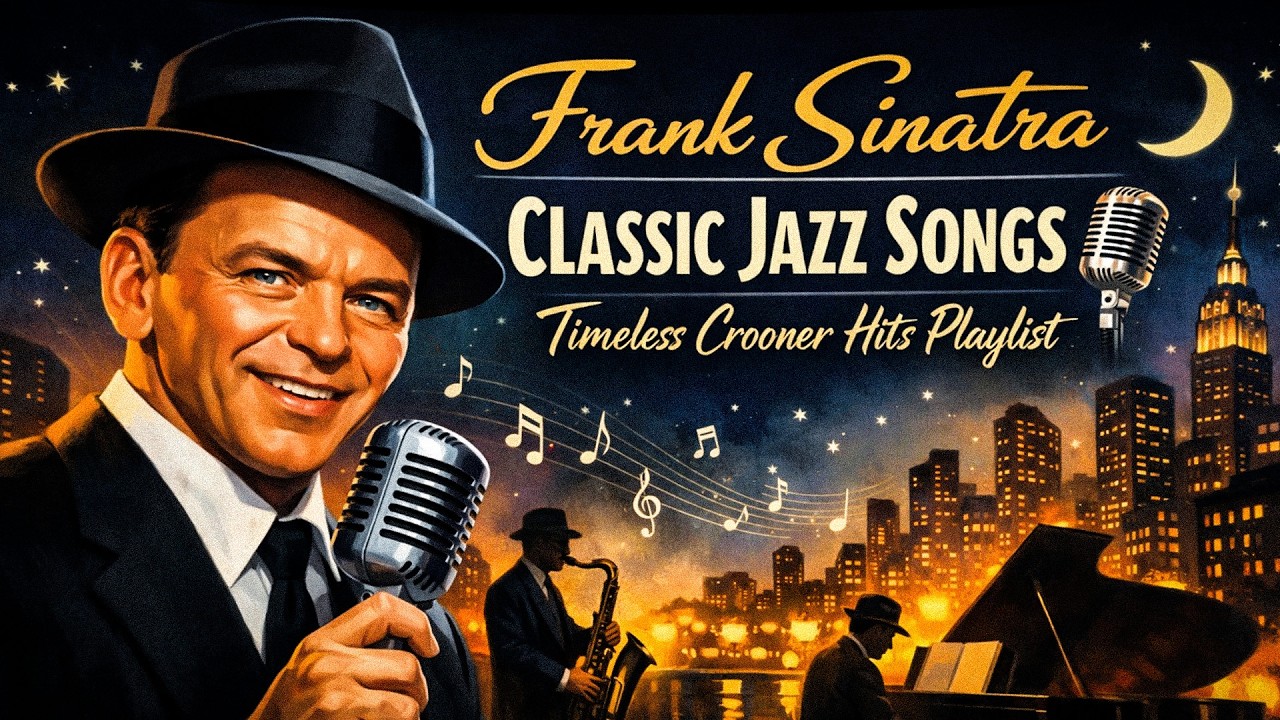 Frank Sinatra Classic Jazz Songs 🎙️ Timeless Crooner Hits Playlist