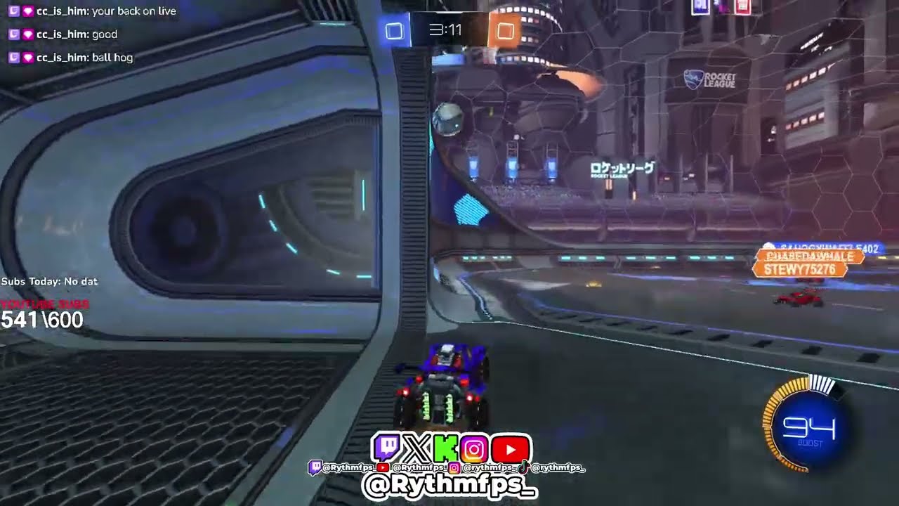 🌃 Rocket League 🌃 Fun Night Chill Vibs 🌃 Trying To Get Good At This Game 🌃 Come Chat 🌃 Day 2 🌃