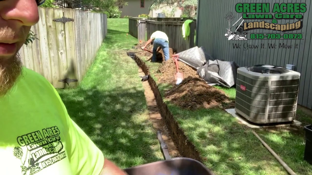 How to get rid of standing water!