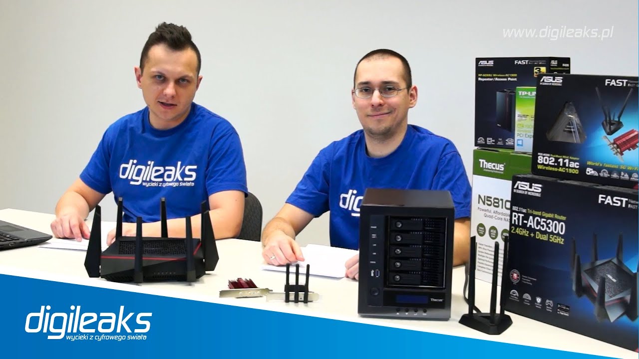 Giant Spider Router czyli ASUS RT-AC5300 cz. 1 / Test AC1900 / digileaks